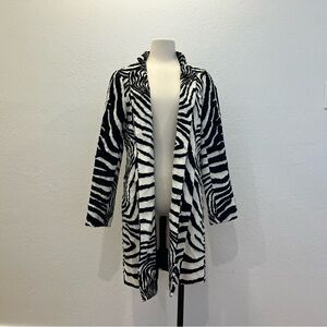 W By Worth Zebra Jacket Size P